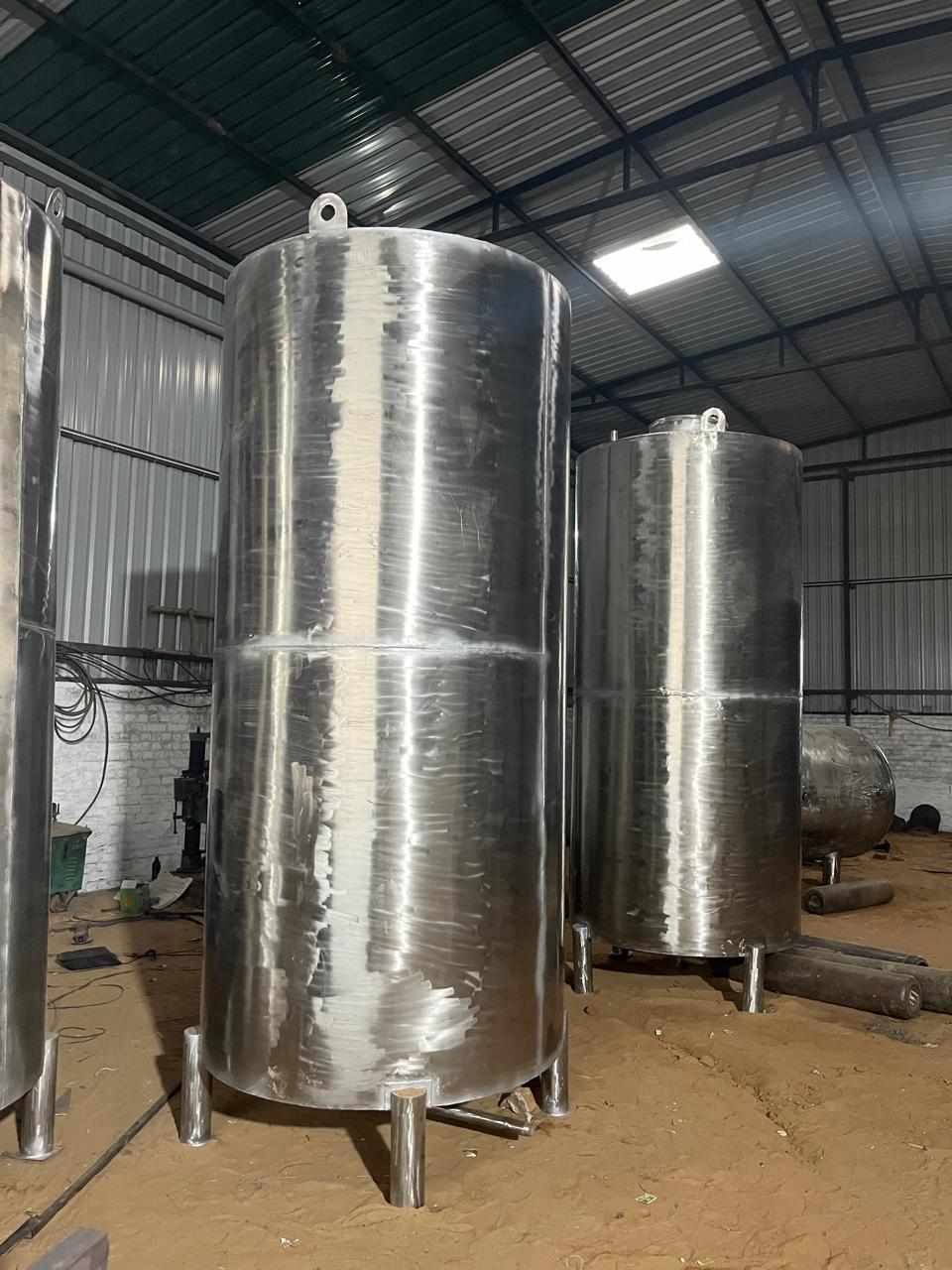 SS sand filter and water softener plant